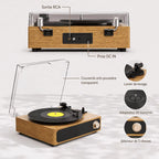 Platine Vinyle Noyer
