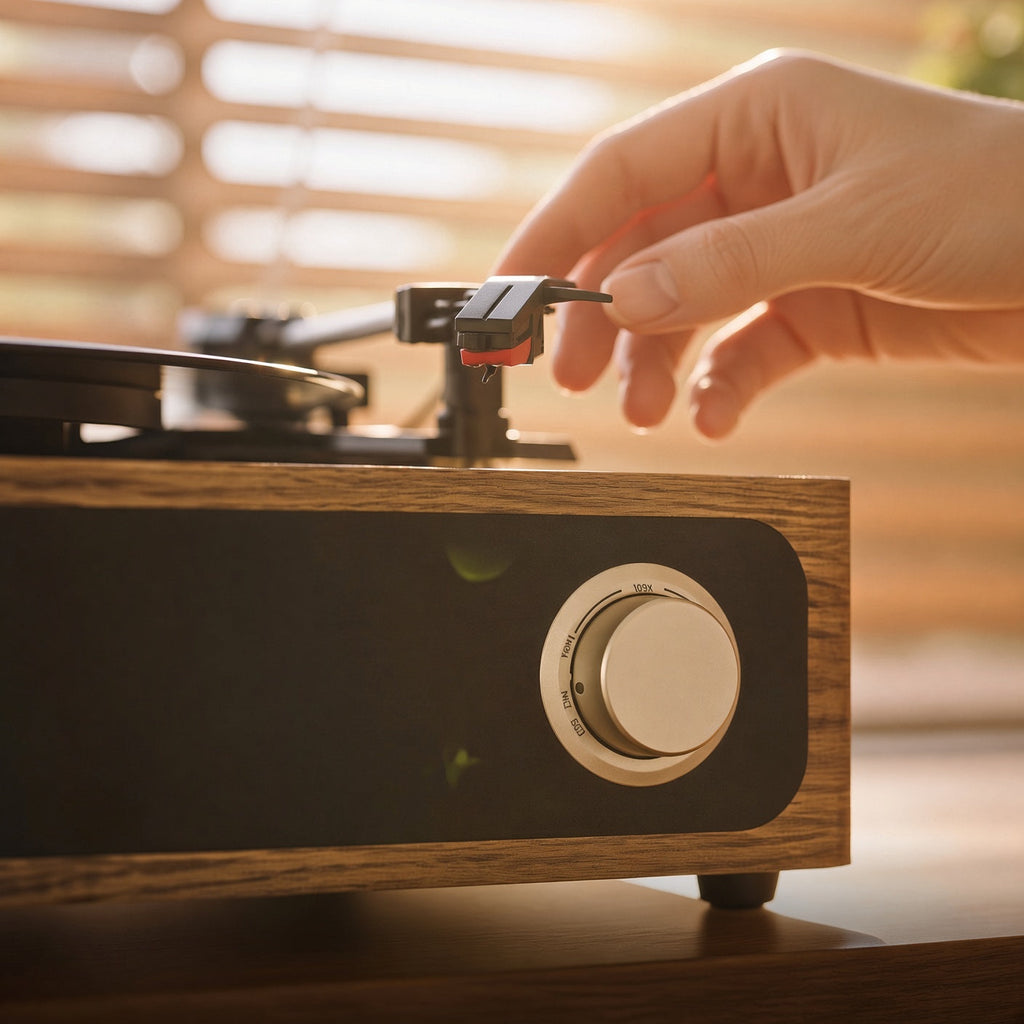 Platine Vinyle Noyer