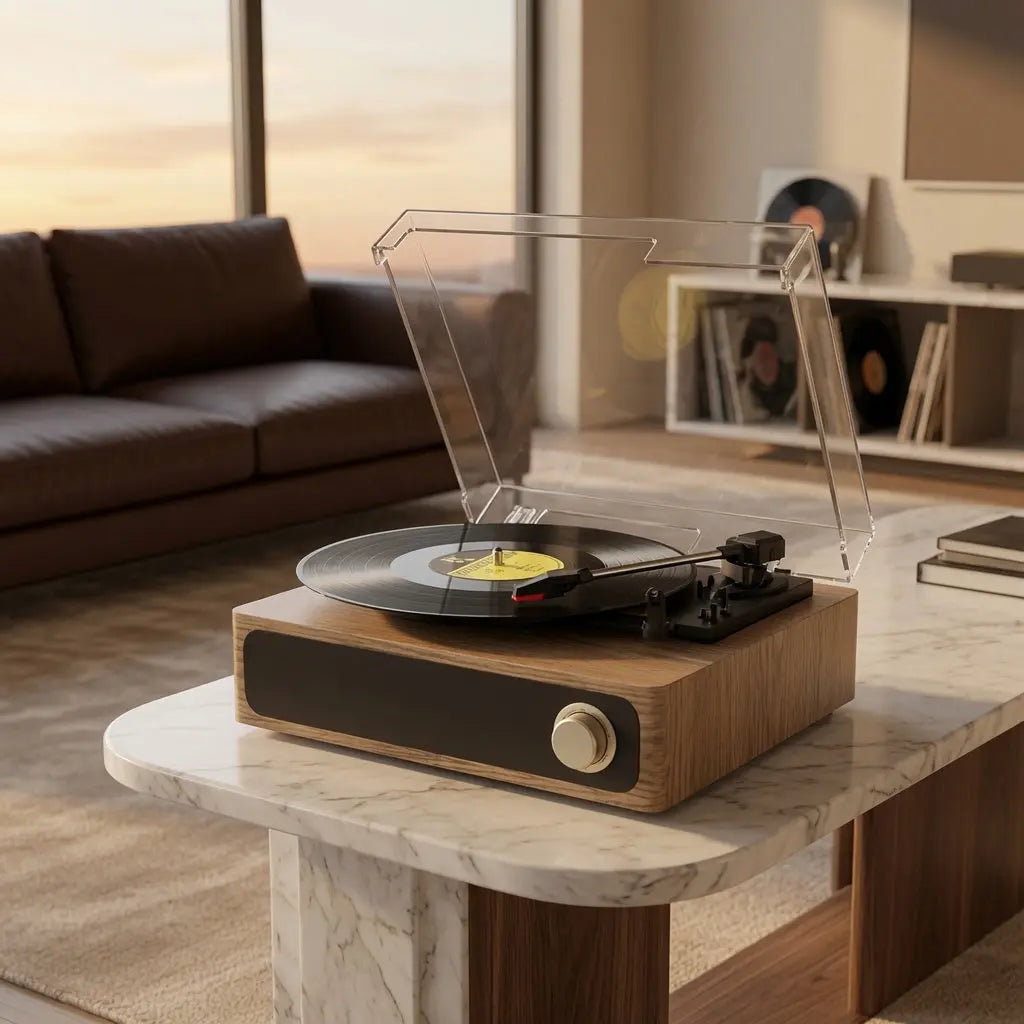 Platine Vinyle Noyer